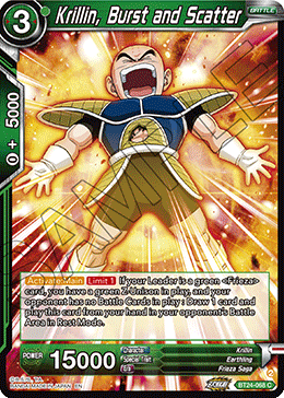 Krillin, Burst and Scatter - Beyond Generations