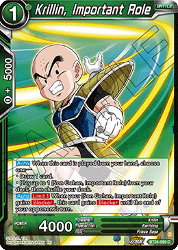 Krillin, Important Role - Beyond Generations