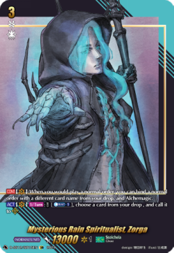 Mysterious Rain Spiritualist, Zorga [D Format] (V.3 - Feature Rare) - Triple Drive Booster