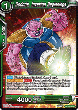 Dodoria, Invasion Beginnings - Beyond Generations