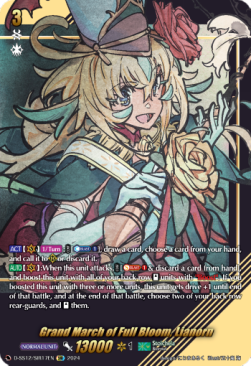 Grand March of Full Bloom, Lianorn [D Format] (V.3 - Feature Rare) - Triple Drive Booster