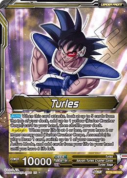 Turles // Turles, Corps Commander (V.1 - Uncommon) - Beyond Generations