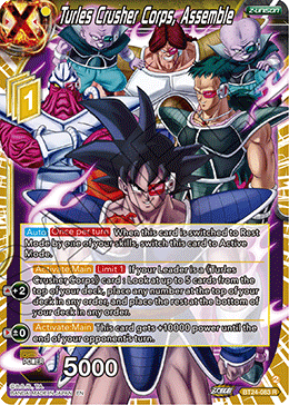 Turles Crusher Corps, Assemble - Beyond Generations