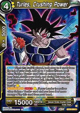 Turles, Crushing Power - Beyond Generations