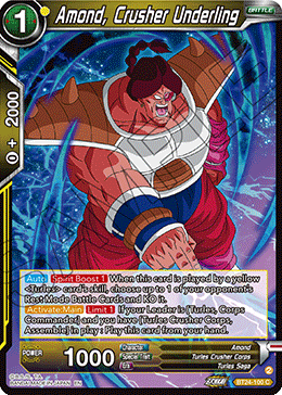 Amond, Crusher Underling - Beyond Generations