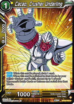 Cacao, Crusher Underling - Beyond Generations