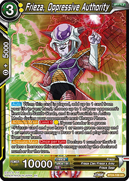 Frieza, Oppressive Authority - Beyond Generations