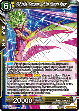 SS2 Kefla, Endowment of the Ultimate Power (V.1 - Rare) - Beyond Generations