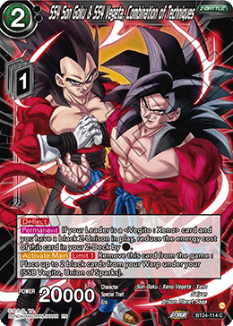 SS4 Son Goku & SS4 Vegeta, Combination of Techniques (V.1 - Common) - Beyond Generations