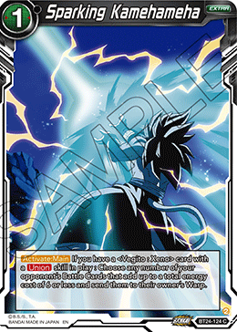 Sparking Kamehameha (V.1 - Common) - Beyond Generations