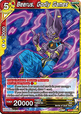 Beerus, Godly Games - Beyond Generations