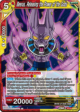 Beerus, Releasing the Power of the Gods - Beyond Generations