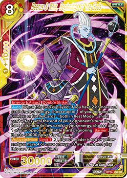 Beerus & Whis, Beginnings of the Gods (V.1 - Super Rare) - Beyond Generations