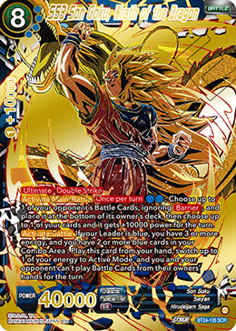 SS3 Son Goku, Wrath of the Dragon (V.1 - Secret Rare) - Beyond Generations