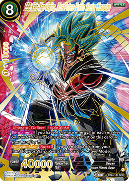 SSB Kaio-Ken Vegito, Blue Potara-Fusion Warrior Champion (V.1 - Secret Rare) - Beyond Generations