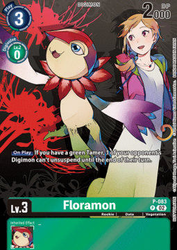 Floramon (P-083) - Official Tournament Pack Events