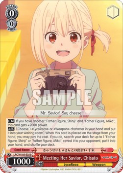 Meeting Her Savior, Chisato - Lycoris Recoil