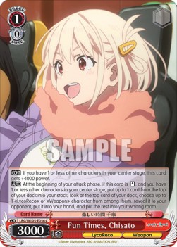 Fun Times, Chisato - Lycoris Recoil