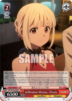 Infiltration Mission, Chisato - Lycoris Recoil