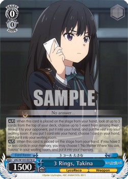 3 Rings, Takina - Lycoris Recoil