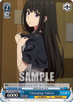 Changing Takina - Lycoris Recoil