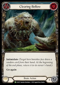 Clearing Bellow (Rainbow Foil) - LGS Promos