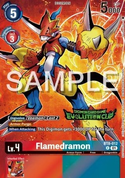 Flamedramon (BT8-012) (V.1) - Special Tournament Promos
