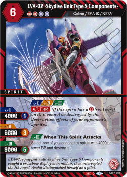EVA-02 -Skydive Unit Type S Components- - Starter Deck: Destined Assault