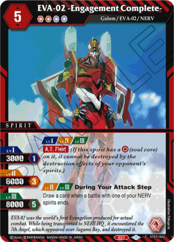 EVA-02 -Engagement Complete- - Starter Deck: Destined Assault