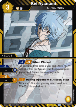 Rei Ayanami - Starter Deck: Destined Assault
