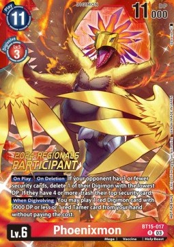 Phoenixmon (BT15-017) (V.1) - Championship 2024 Promos