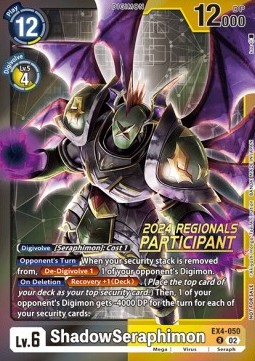 ShadowSeraphimon (EX4-050) (V.1) - Championship 2024 Promos
