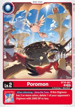 Poromon (BT16-001) - Beginning Observer