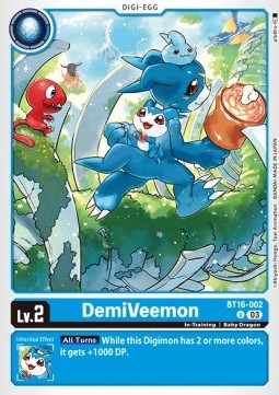 DemiVeemon (BT16-002) - Beginning Observer
