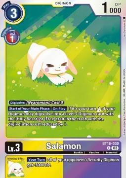 Salamon (BT16-030) - Beginning Observer