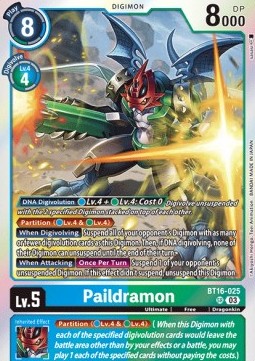 Paildramon (BT16-025) (V.1) - Beginning Observer