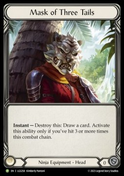 Mask of the Three Tails (Cold Foil) - LGS Promos