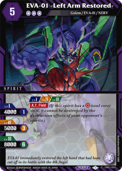 EVA-01 -Left Arm Restored- - Halo of Awakening
