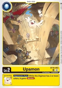 Upamon (BT16-003) - Beginning Observer