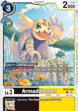 Armadillomon (BT16-049) - Beginning Observer