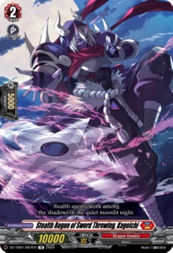 Stealth Rogue of Sword Throwing, Kageichi [D-Format] (V.1 - Trial Deck) - Start Up Trial Deck: Dragon Empire