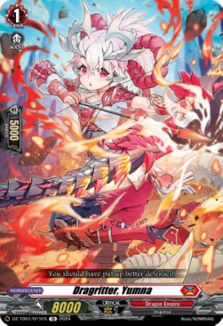 Dragritter, Yumna [D-Format] (V.1 - Trial Deck) - Start Up Trial Deck: Dragon Empire