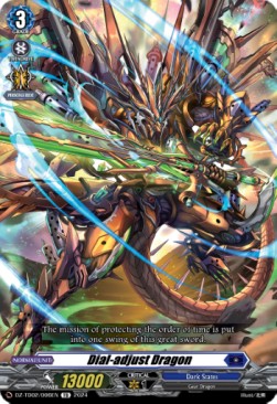 Dial-adjust Dragon [D-Format] (V.1 - Trial Deck) - Start Up Trial Deck: Dark States