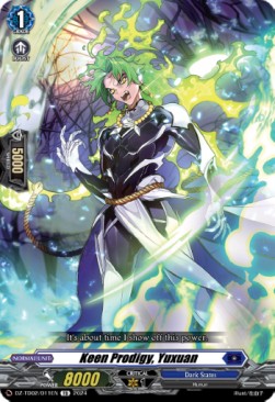 Keen Prodigy, Yuxuan [D-Format] (V.1 - Trial Deck) - Start Up Trial Deck: Dark States