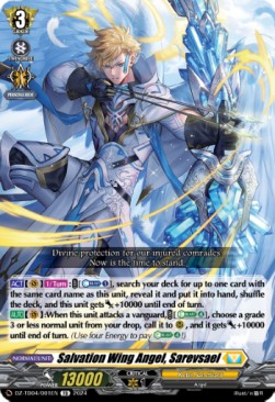 Salvation Wing Angel, Sarevsael [D-Format] (V.1 - Trial Deck) - Start Up Trial Deck: Keter Sanctuary