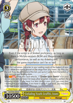 Unfading Youth Graffiti, Izumi (V.1 - Rare) - Saekano the Movie: Finale