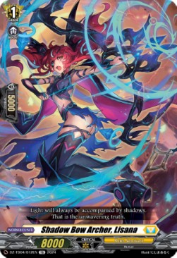 Shadow Bow Archer, Lisana [D Format] (V.1 - Trial Deck) - Start Up Trial Deck: Keter Sanctuary