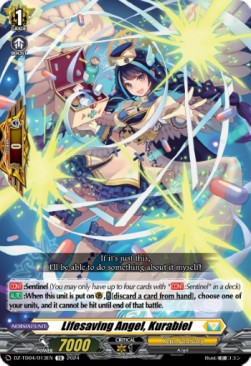 Lifesaving Angel, Kurabiel [D Format] (V.1 - Trial Deck) - Start Up Trial Deck: Keter Sanctuary
