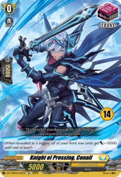 Knight of Pressing, Conall [D-Format] (V.2 - Trial Deck) - Start Up Trial Deck: Keter Sanctuary