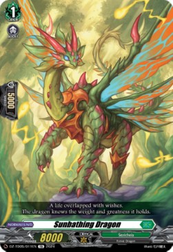 Sunbathing Dragon [D-Format] (V.1 - Trial Deck) - Start Up Trial Deck: Stoicheia